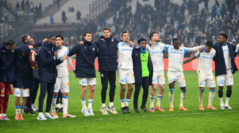 Marseille defeated the RC Lens club, which had been showing a winning form.