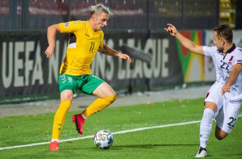 A. Novikovas: my goal is to return to the Lithuania national team