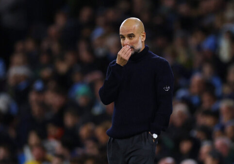 P. Guardiola: 'We have to wait for Arsenal's mistakes'