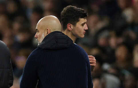 P. Guardiola: 'A. Khusanovas speaks English better and better'