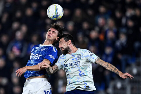 Italian Cup semi-final started with 'Inter' drawing away