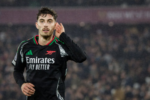 M. Arteta: 'I appreciate K. Havertz's calmness and his important goal.'