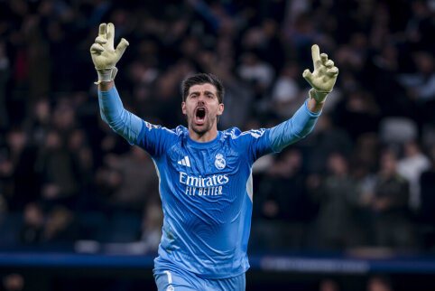 After the first Champions League knockout matches – a very noble act by T. Courtois