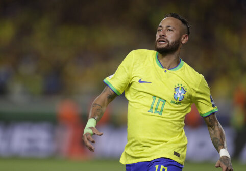 Neymar received painful news