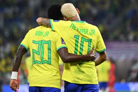 Vinicius wanted to play in the World Cup together with Neymar.
