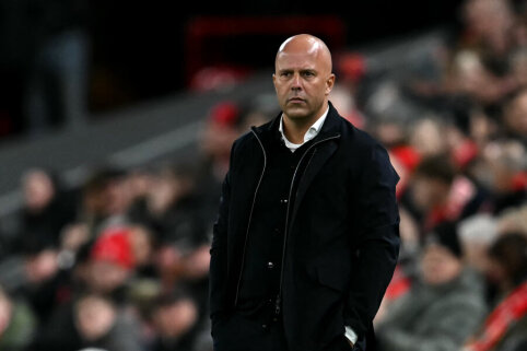 A. Slotas commented on the third goalkeeper's chances in tomorrow's match.