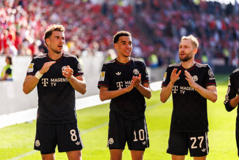 Bayern avoided a second defeat in the league at the end of stoppage time.