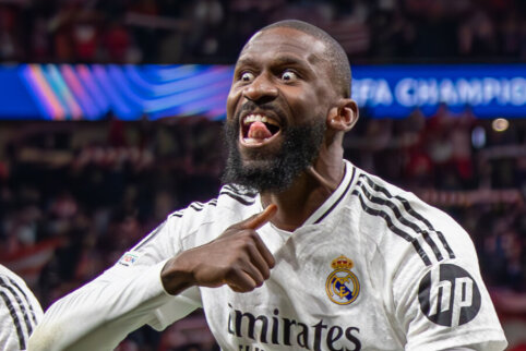 Angry A. Rudiger slammed his teammate