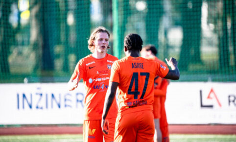 Banga" showed no mercy to "Riteriai