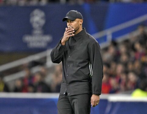 V. Kompany: "We must look to the future and what we can still achieve."