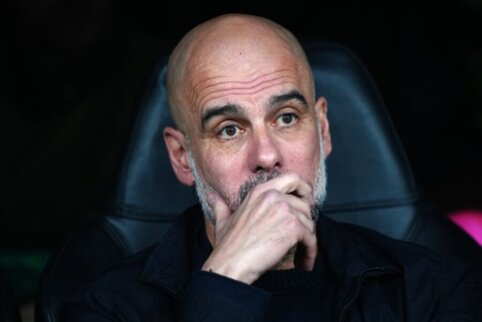 P. Guardiola was caught on social media