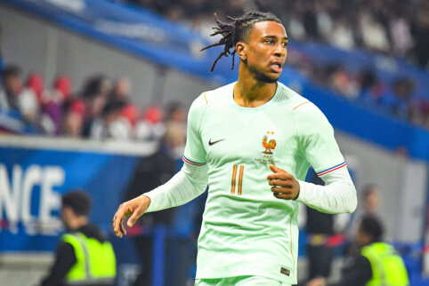 M. Olise's hat-trick helped France overcome Northern Ireland