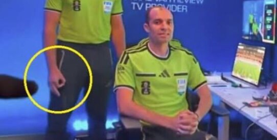 FIFA has launched an investigation into the hand signal given by the VAR referee.