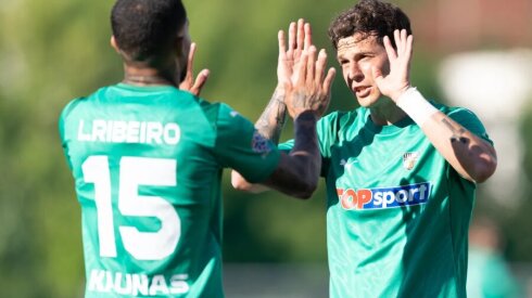 Kaunas Žalgiris advanced to the LFF Cup semifinals