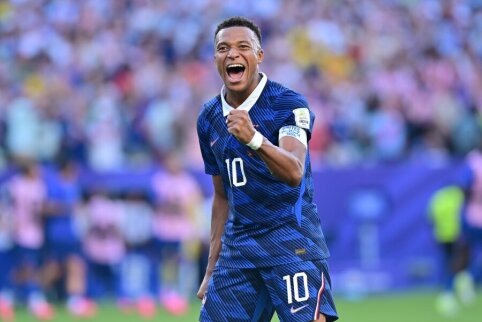 K. Mbappe's strike knocked out the German oppressors