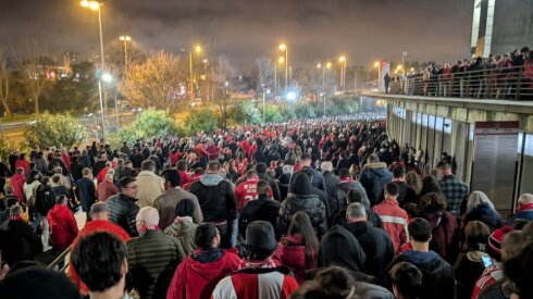 Spanish fans 'borrowed' the Norwegian celebration tradition