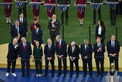 CONMEBOL President A. Dominguez hinted at 64 teams in the next World Cup