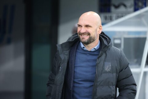 Ž. Sopičius: it wasn't easy to play on artificial turf.