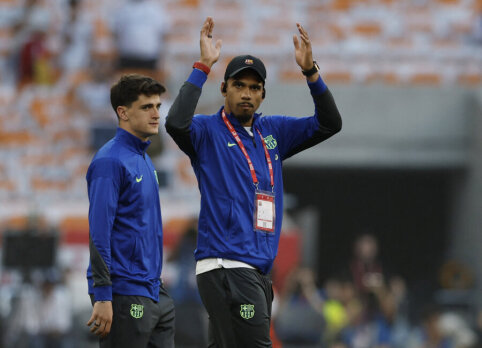 R. Araujo sent a message to Liverpool club fans