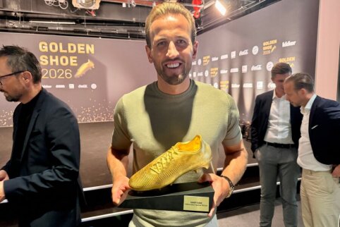 In Germany – a special 'Golden Shoe' ceremony dedicated to H. Kane