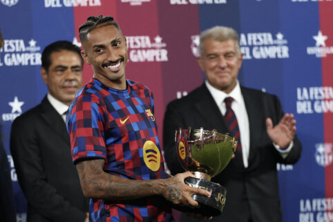 In a friendly match, Barcelona defeated the legendary Egyptian team.