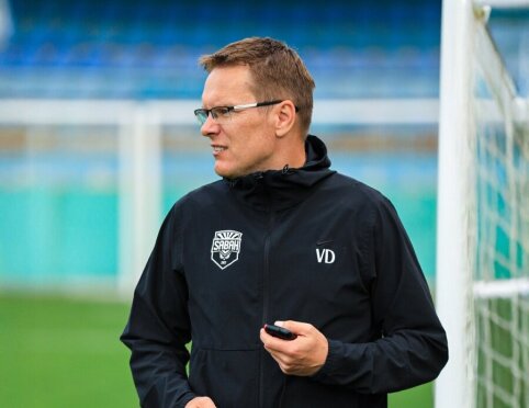 Won't be easy: Dambrauskas' 'Sabah' lost to the Jews in the first match of the series