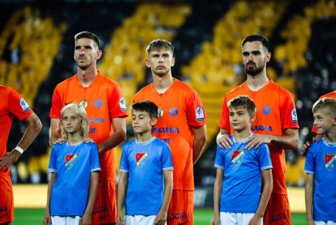 Three Lithuanians' step towards the Champions League: 'Celje' achieved a good result in Bratislava