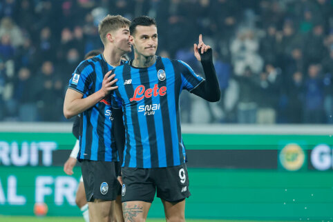 Atalanta won in the first match of the season.
