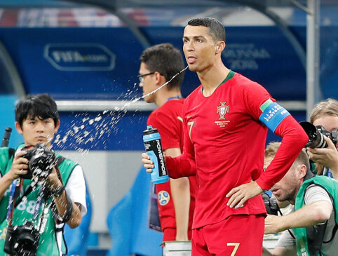 C. Ronaldo was disgusted by the meeting with G. Infantino