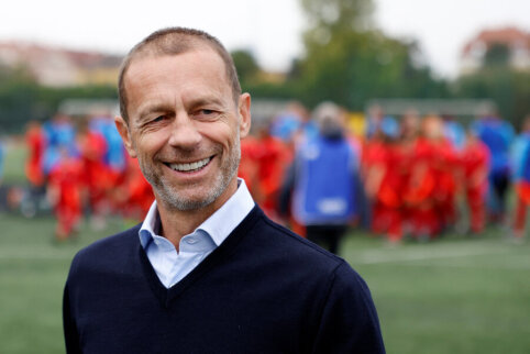 A. Čeferinas commented on his chances of becoming the FIFA president.