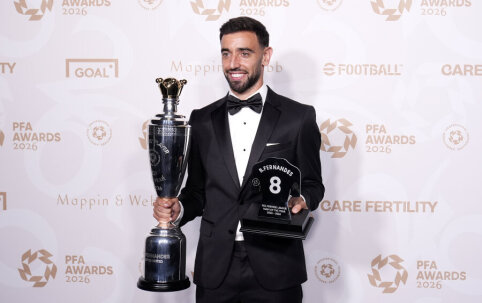 B. Fernandes named Premier League Player of the Year