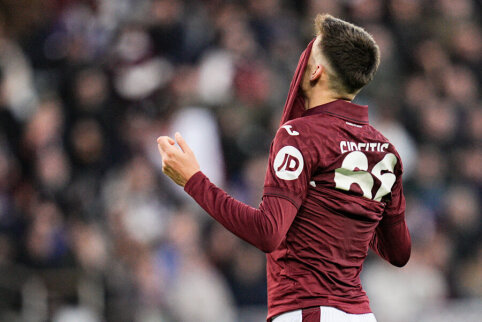 G. Gineitis played for 67 minutes, 'Torino' suffered a defeat.