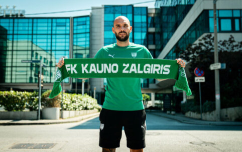 A. Kalikas, who led 'Kauno Žalgiris' to the LFF Cup final: 'I want this trophy'