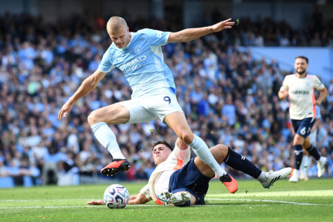 Haaland's goal secured Manchester City's third victory.