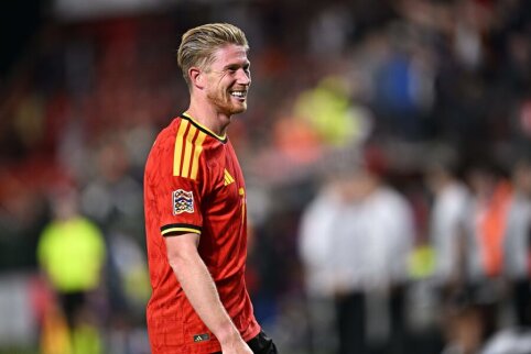 On fire, K. De Bruyne led Belgium to victory in the Nations League