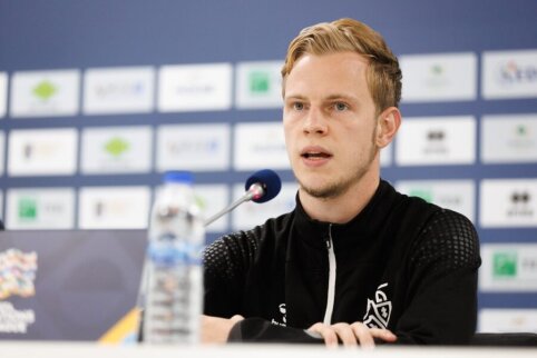 Sensitive J. Lasickas' message to E. Jankauskas: 'He gave us hope'