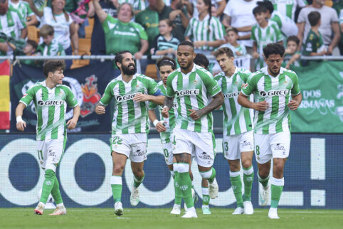 Real Betis triumphed over Osasuna