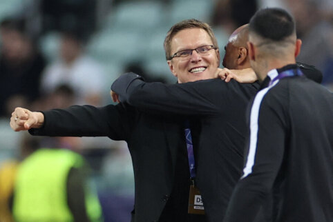 Once again rewritten history: V. Dambrauskas achieved his first victory in the Champions League