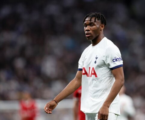 D. Udogie returned to the Tottenham lineup