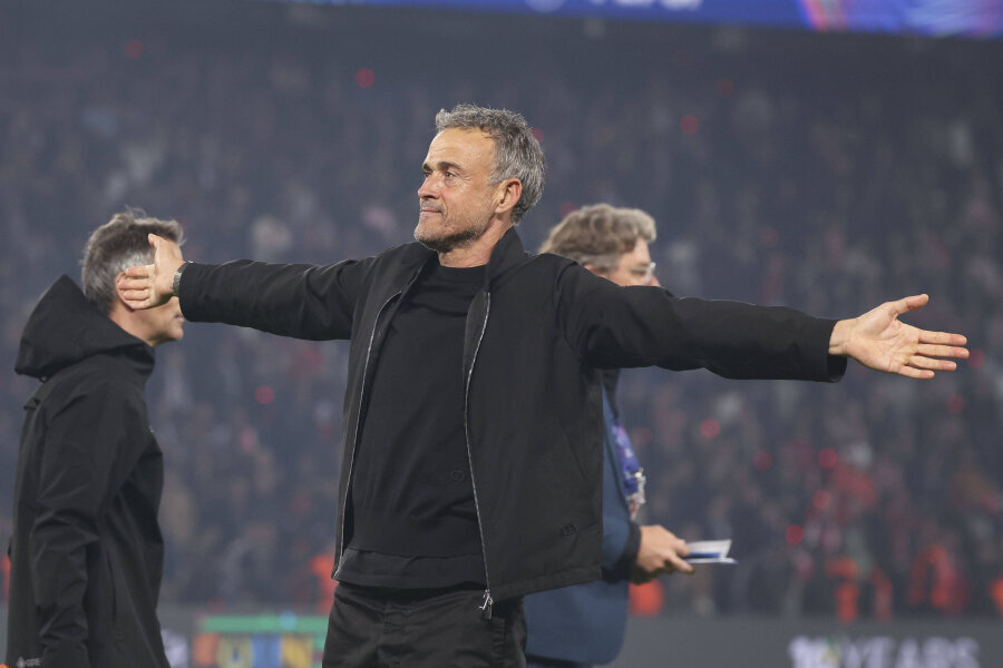 L. Enrique disagreed with M. Arteta: 'We deserve to be in the final'