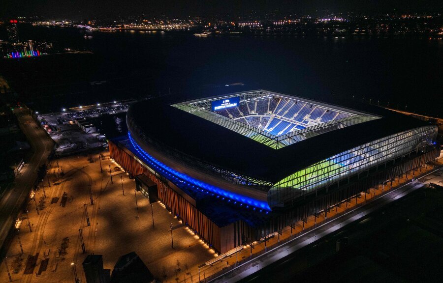 Everton fans critically assessed the name of the new stadium