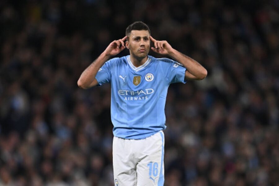 Rodri is once again out of line