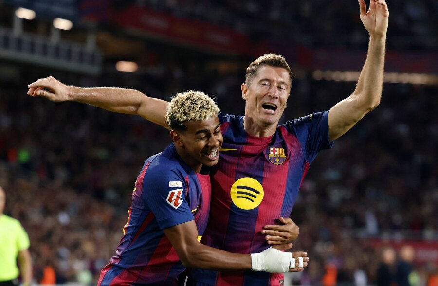 L. Yamalio's return marked by a tough home victory for 'Barcelona'