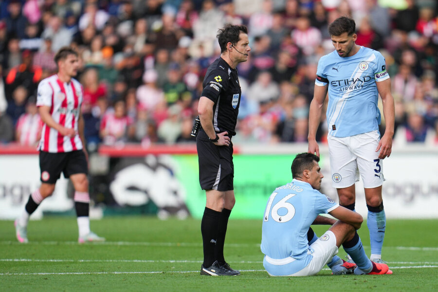 P. Guardiola: 'There is no exact time for when Rodri will return to the Man City lineup'
