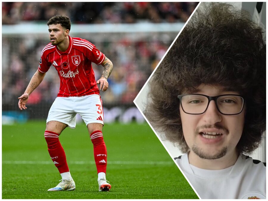 After important draw against Man Utd – Nottingham Forest defender N. Williams' message to a fan taking on a challenge