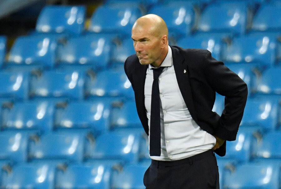 Z. Zidane smiled – he was deceived by his signature move