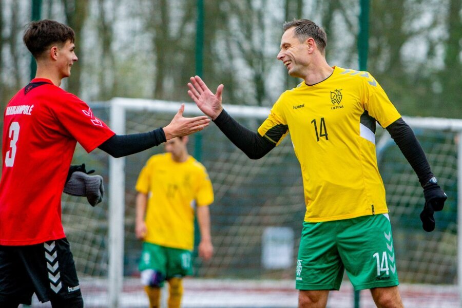 Professional educational institutions competed in a football tournament in Kaunas