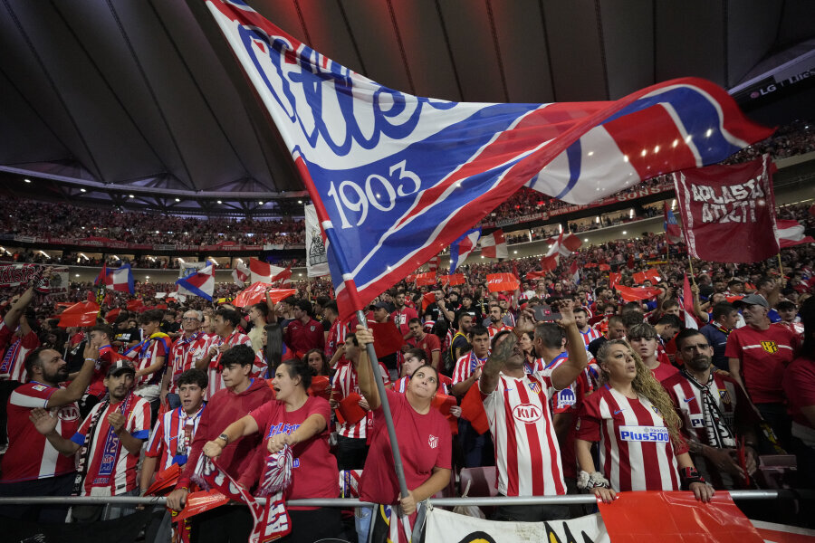 UEFA imposed a fine on the Atlético club