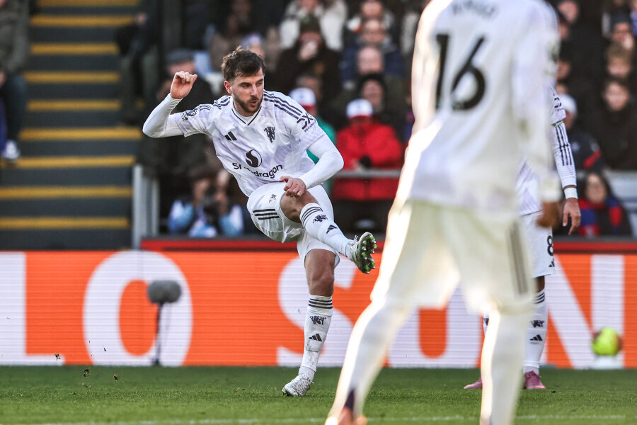 Manchester United rises to 6th place: managed to defeat the Crystal Palace team away.