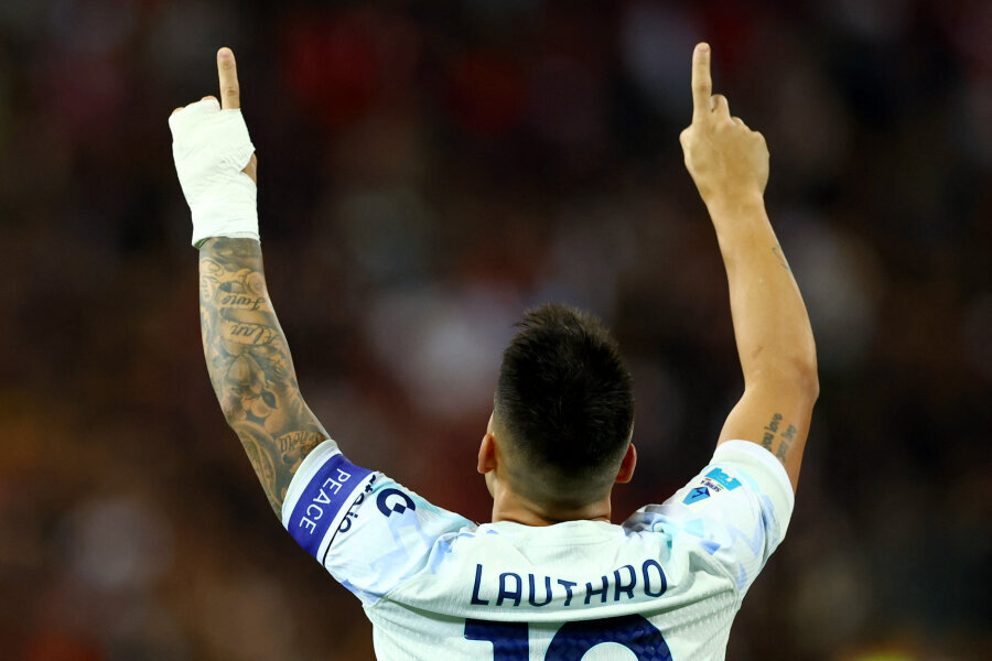 L. Martinez's double in the second half secured victory for ‘Inter’.